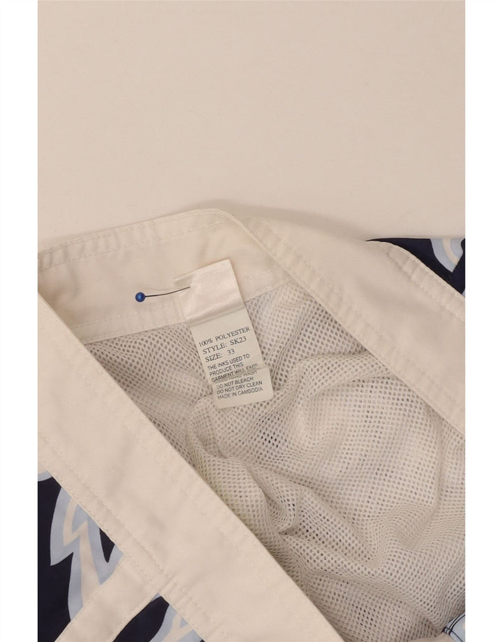 Pantaloncini da bagno da uomo Sundek poliestere floreale medio blu navy