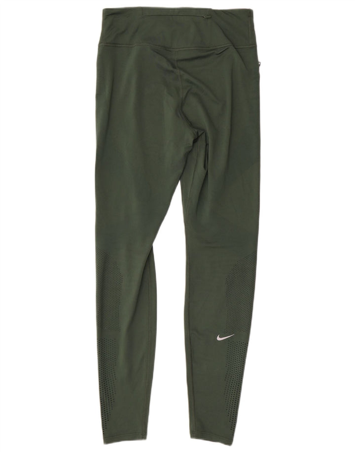 Leggings Nike Dri Fit da donna UK 14 poliestere verde medio