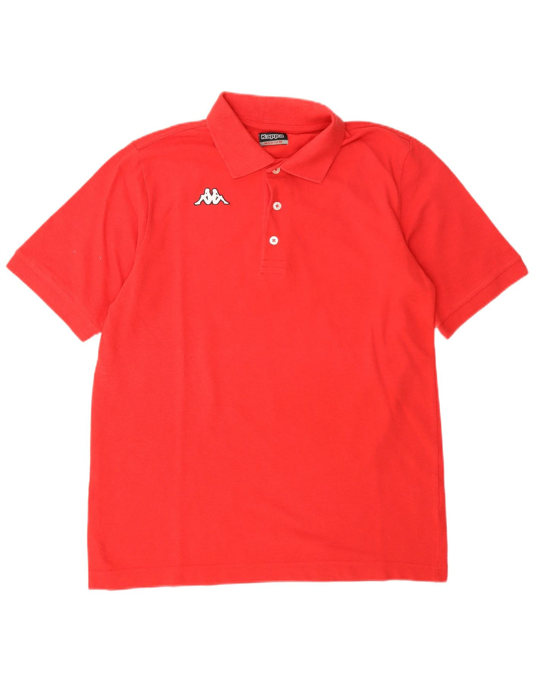 Polo Kappa Uomo Rosso Medio In Cotone