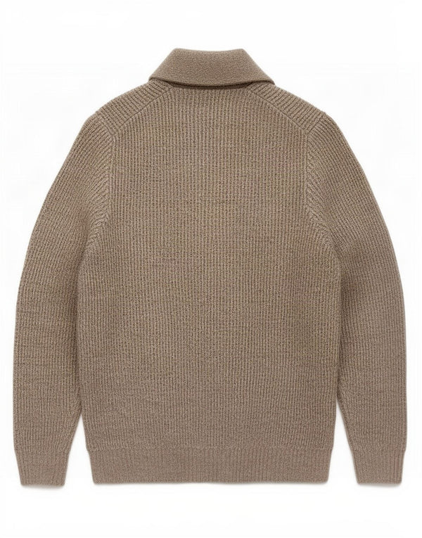 Maglione cardigan da uomo Marks & Spencer 2XL grigio acrilico