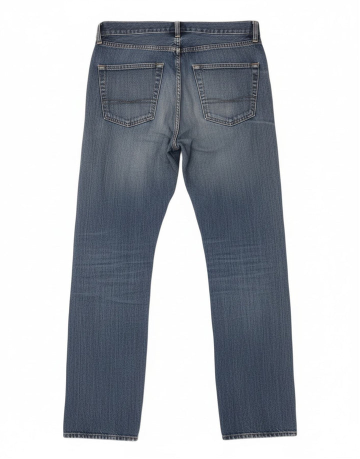 Jeans dritti da uomo Hugo Boss W33 L32 cotone blu