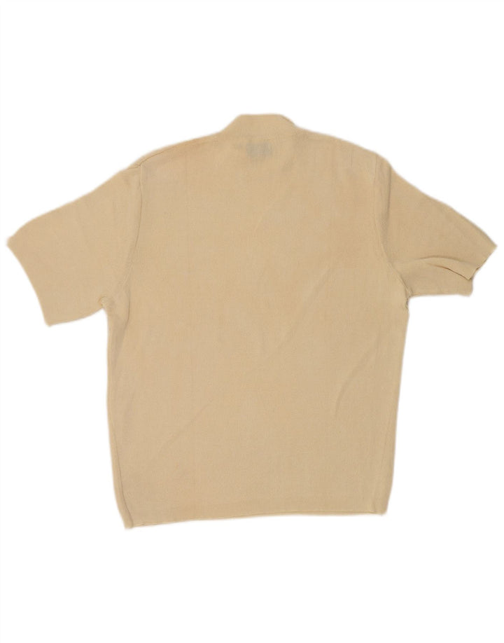 Max & Co. Maglione da donna con collo alto e maglione UK 12 medio bianco sporco