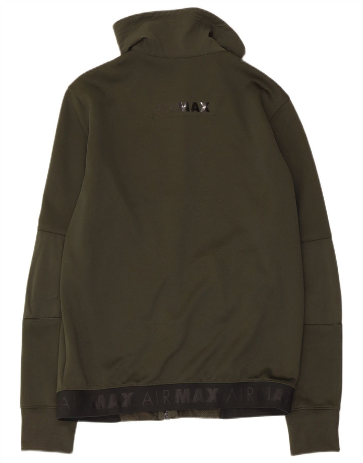 Giacca da tuta NIKE Air Max Graphic da uomo, color block medio kaki