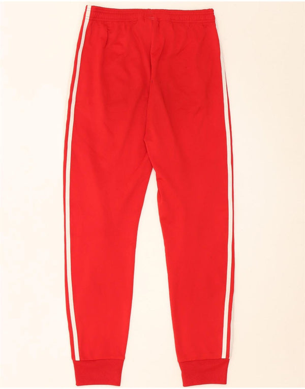 Pantaloni da tuta ADIDAS da ragazzo Joggers 13-14 anni Poliestere rosso