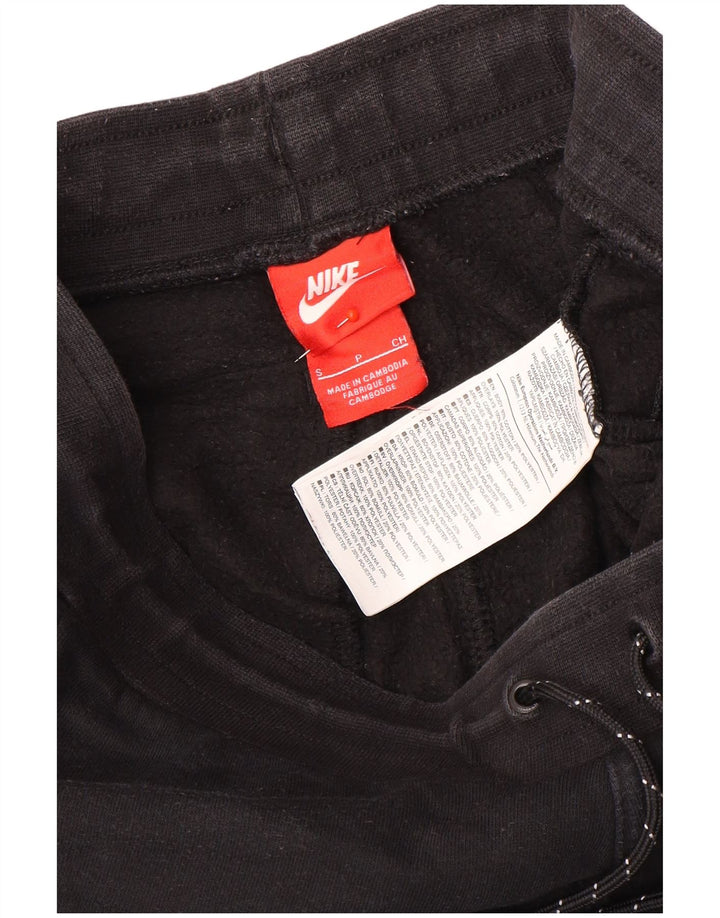 Pantaloni da tuta da uomo Nike Joggers piccoli in cotone nero