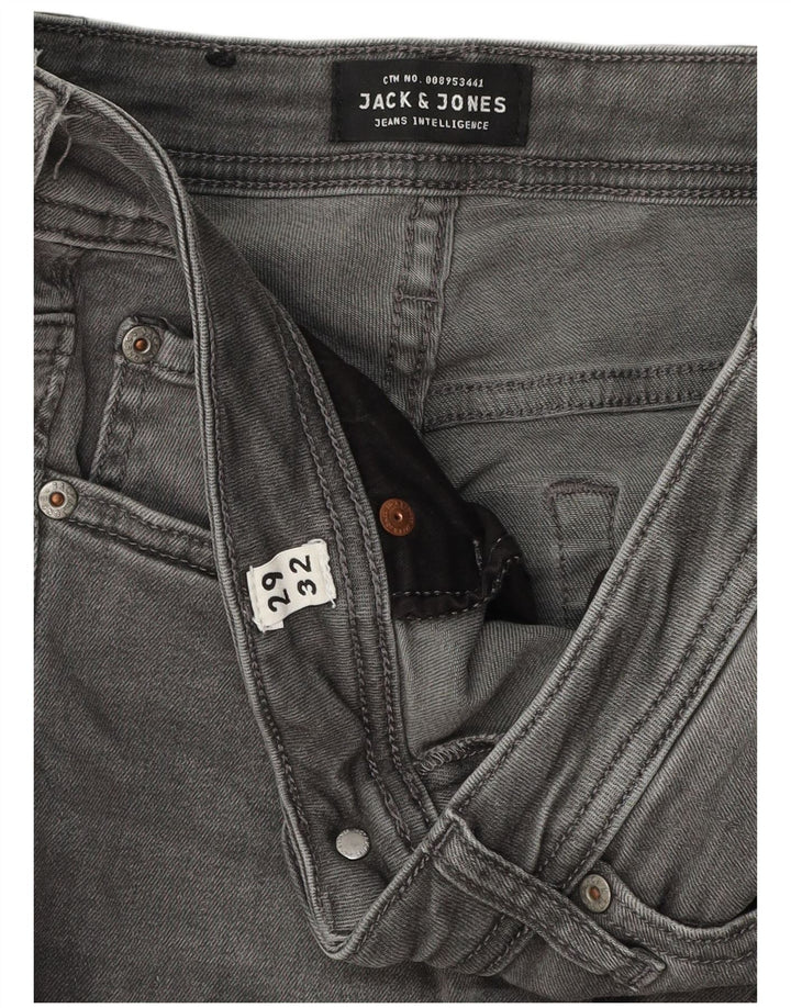 Jeans skinny Liam da uomo Jack & Jones W29 L30 Grigi