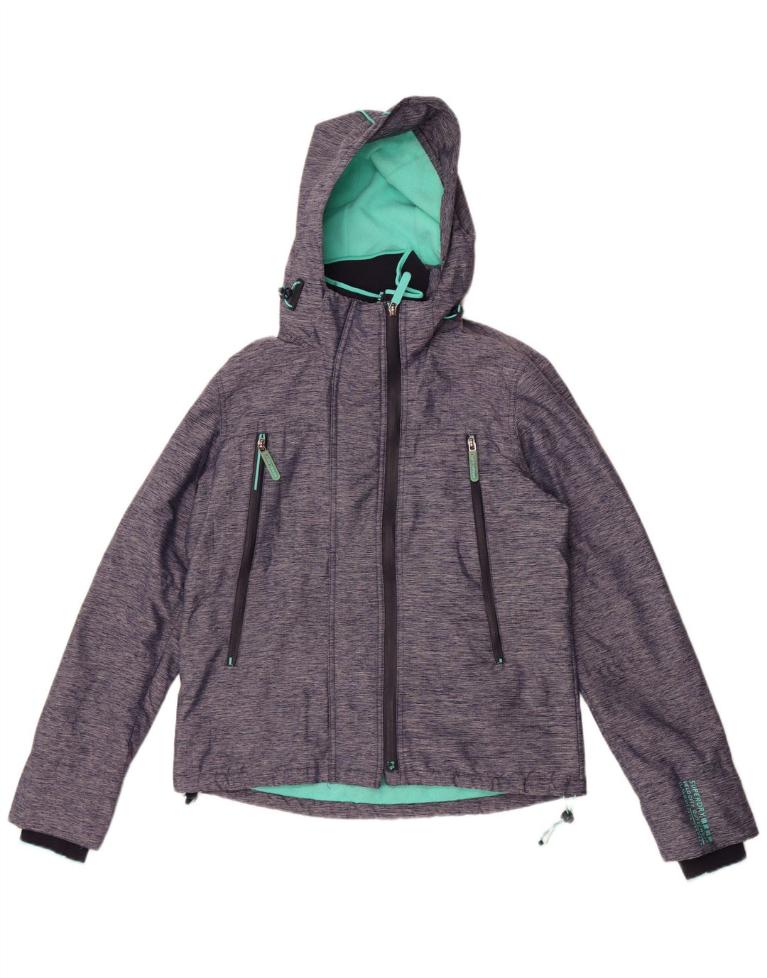 Giacca a vento da donna Superdry Windcheater UK 12 medio blu navy