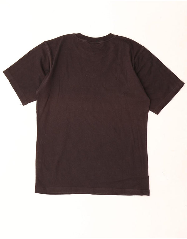 Adidas Mens T-Shirt Top Small Black Cotton