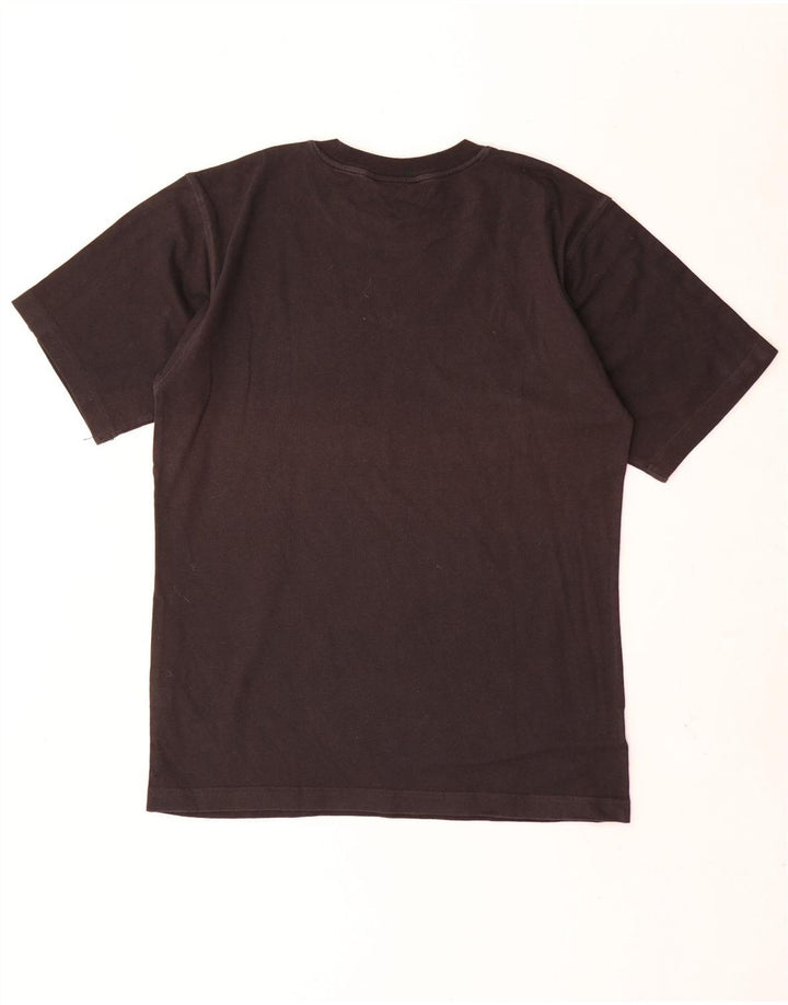 T-shirt Adidas da uomo Top Small in cotone nero