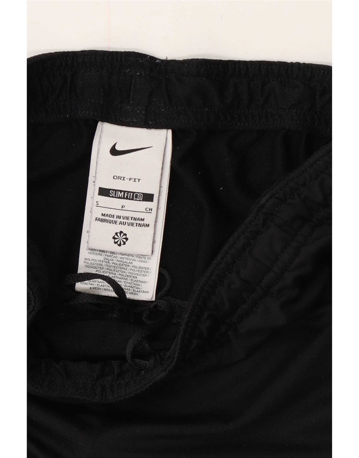 Pantaloni da tuta Nike Dri Fit Slim da donna UK 10 Small Nero Poliestere