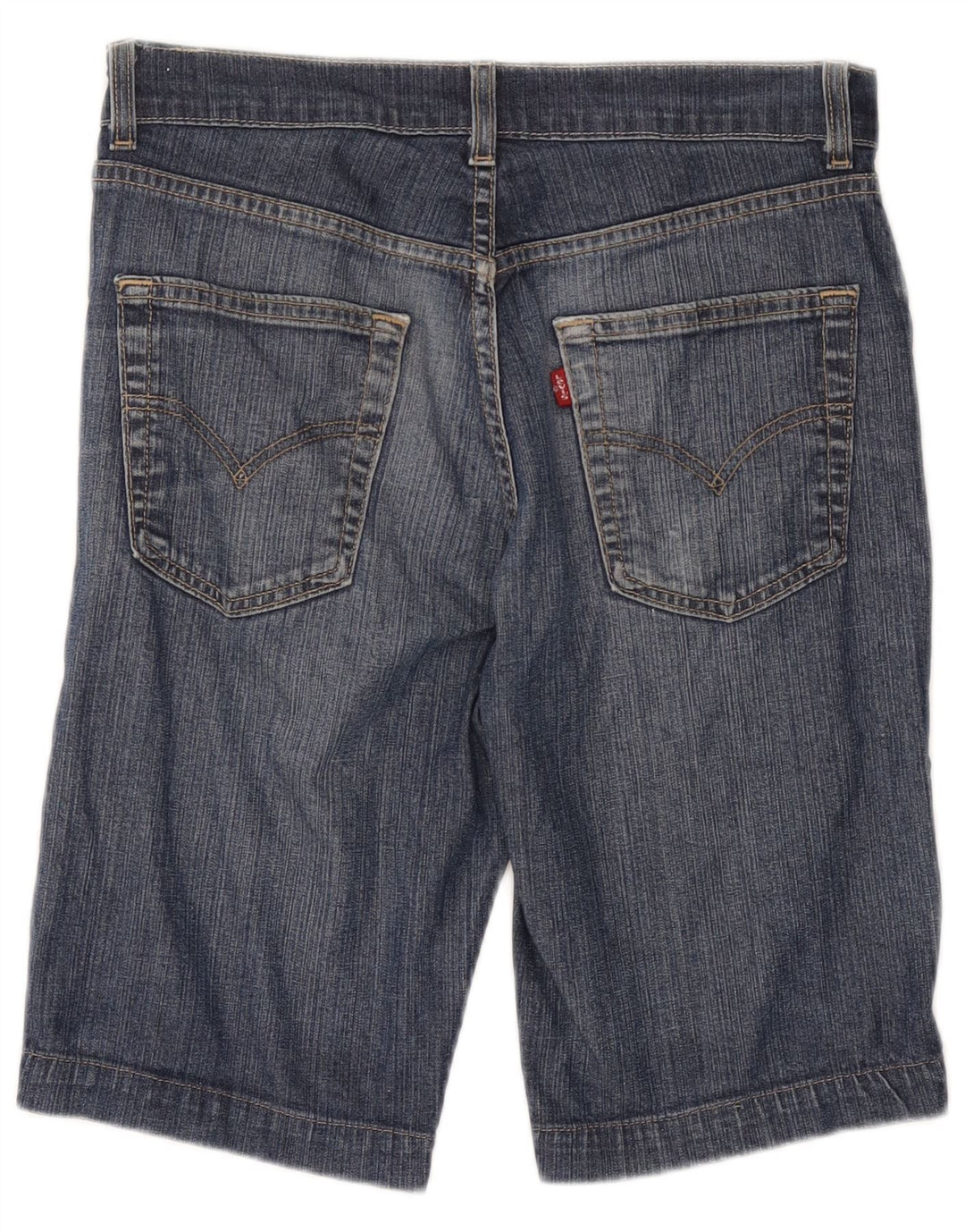 Pantaloncini di jeans da uomo LEVI'S W31 cotone blu medio