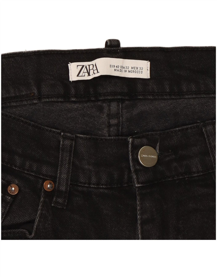 Jeans skinny da donna Zara W32 L30 cotone nero