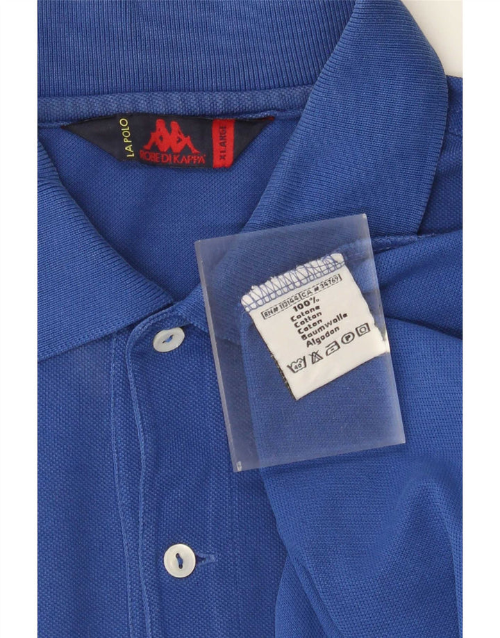 Polo Kappa Uomo XL Cotone Blu