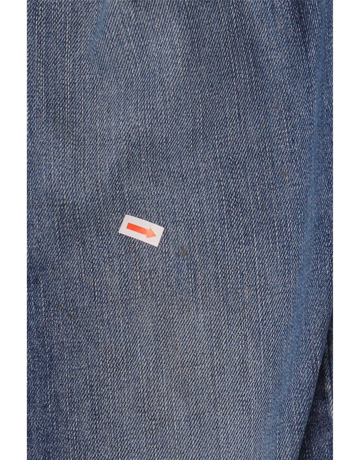 Jeans dritti da uomo Wrangler W34 L34 cotone blu