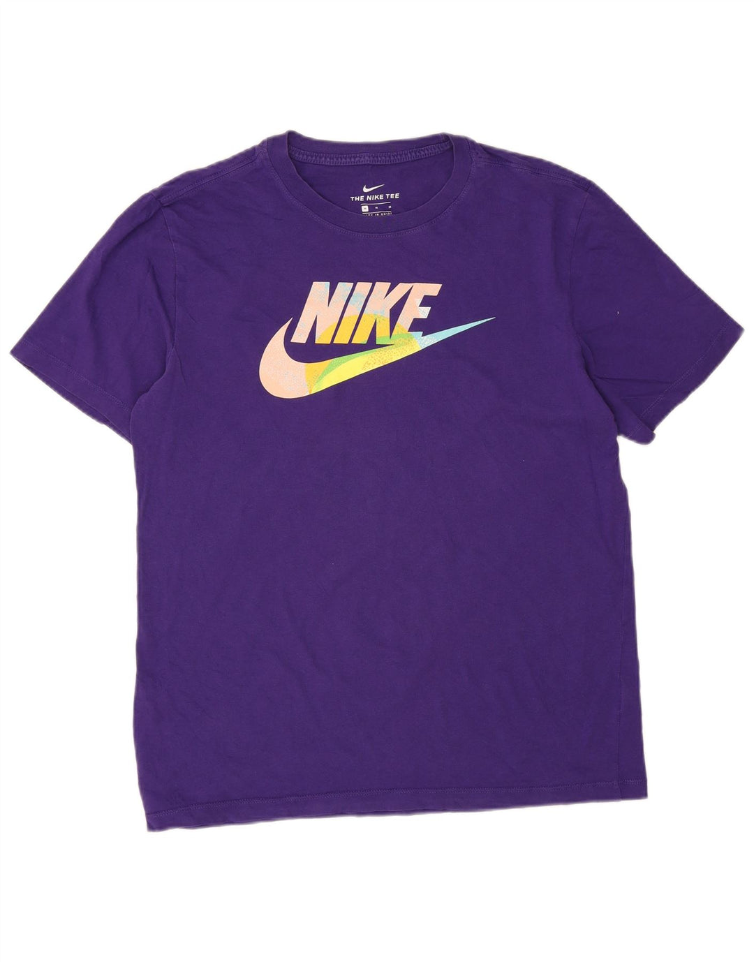T-shirt grafica da uomo NIKE Top in cotone viola medio