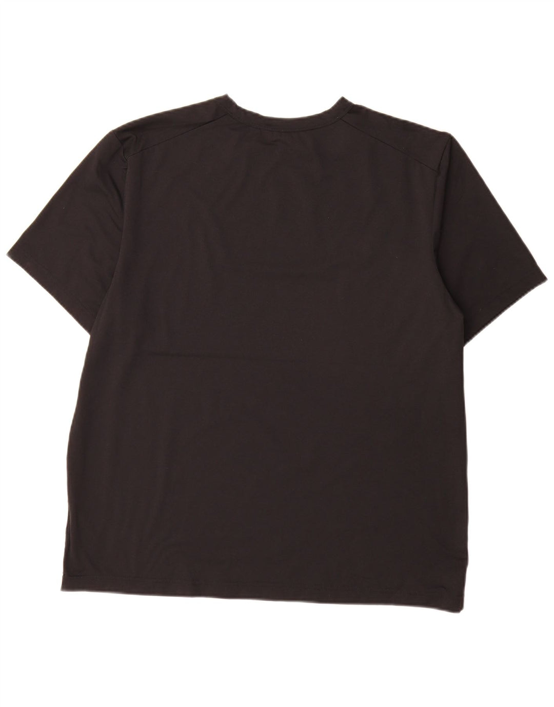 T-shirt Nike Dri Fit da uomo, grande, in poliestere nero
