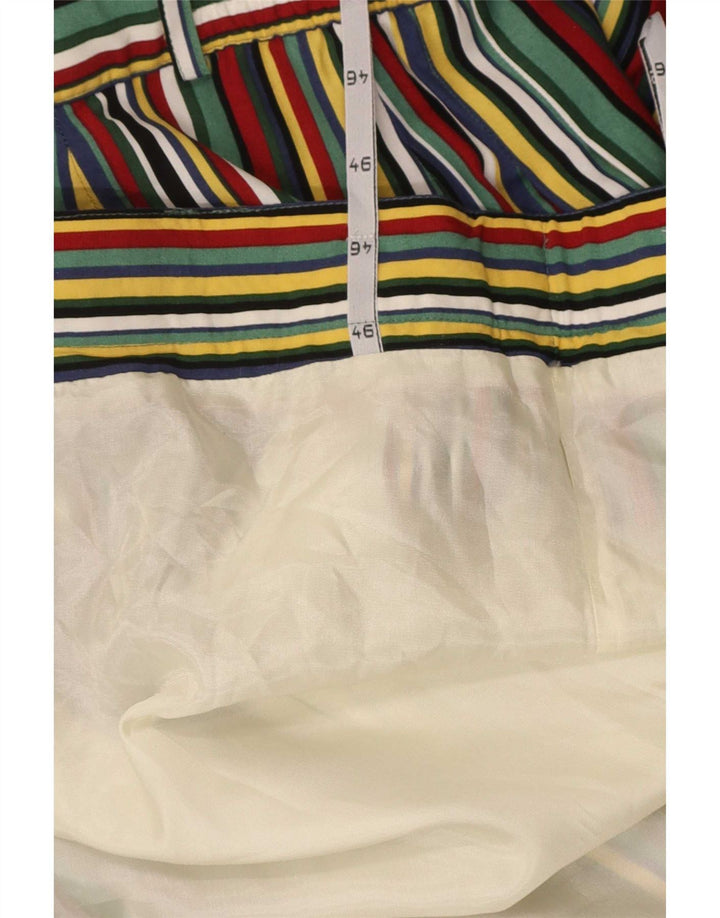 Gonna a pieghe da donna Gerry Weber EU 46 XL W32 a righe multicolore