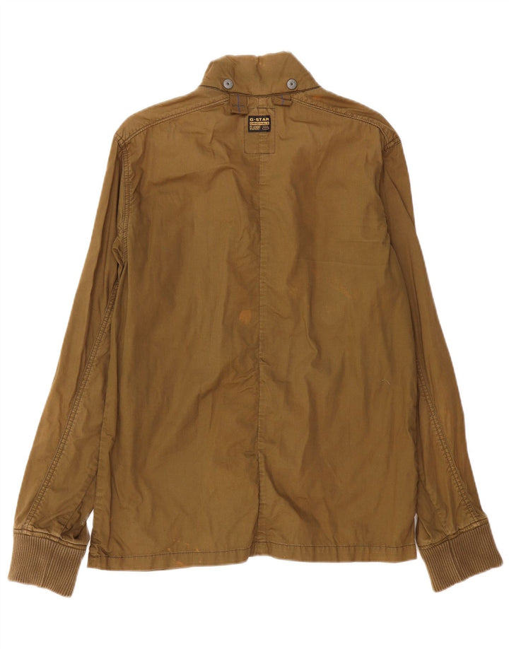 Giacca utility da uomo G-STAR UK 40 grande cotone kaki
