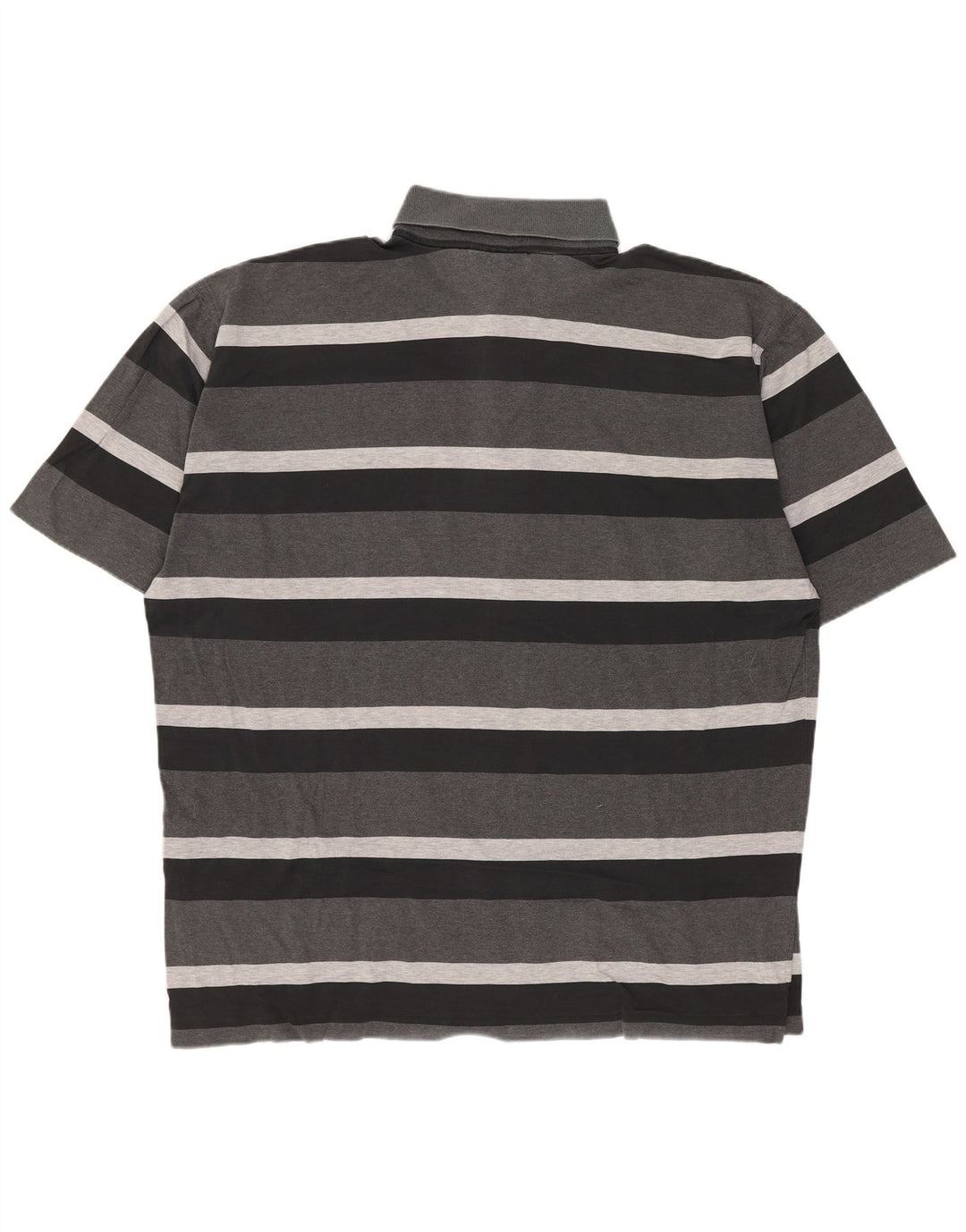 PAUL & SHARK Polo da yachting da uomo in cotone a righe grandi grigie