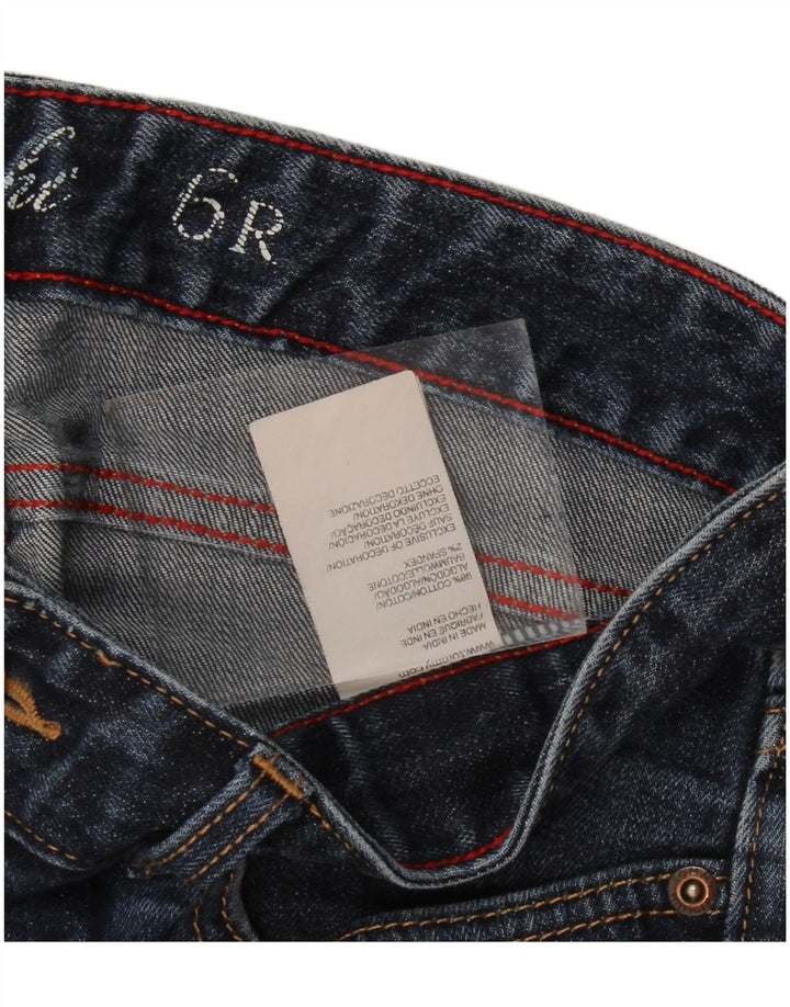 TOMMY HILFIGER Jeans dritti da donna US 6 medi W34 L31 cotone blu