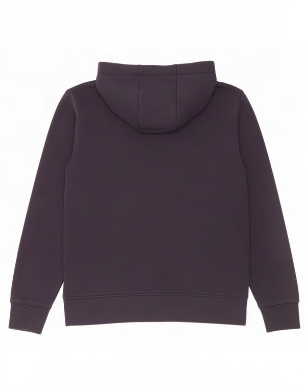 Maglione con cappuccio grafico da donna Tommy Hilfiger UK 14 cotone blu navy medio