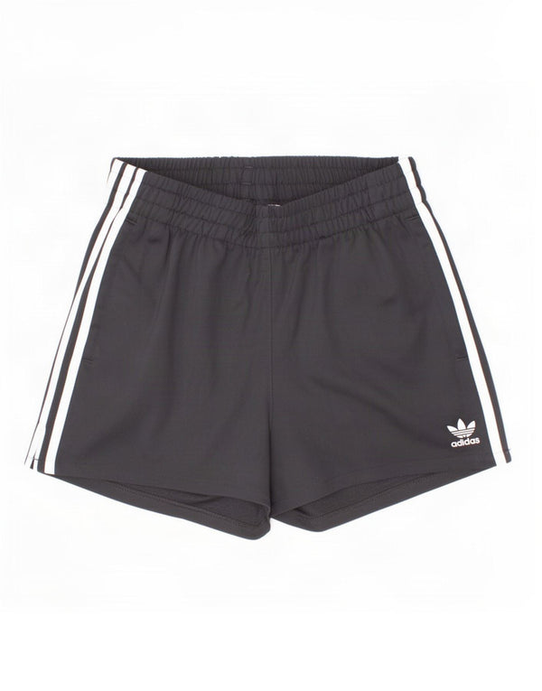 Pantaloncini sportivi da donna Adidas UK 8 Small poliestere nero
