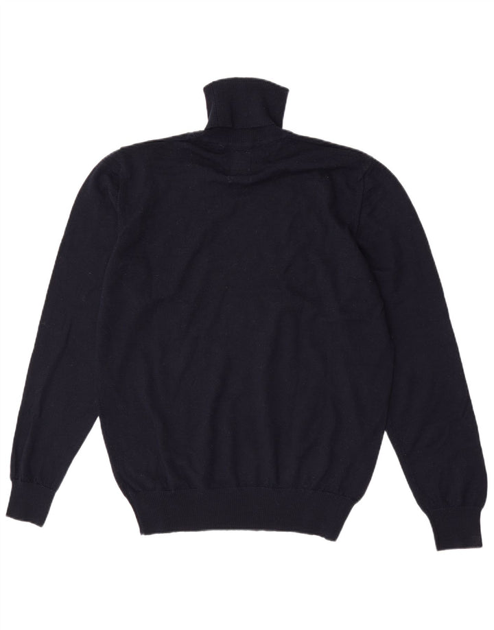 Maglione maglione a collo alto vestibilità regolare da donna Murphy & Nye XL blu navy