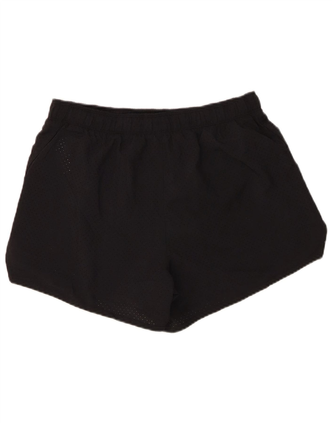 Pantaloncini sportivi Nike da donna Dri Fit UK 14 medio nero poliestere