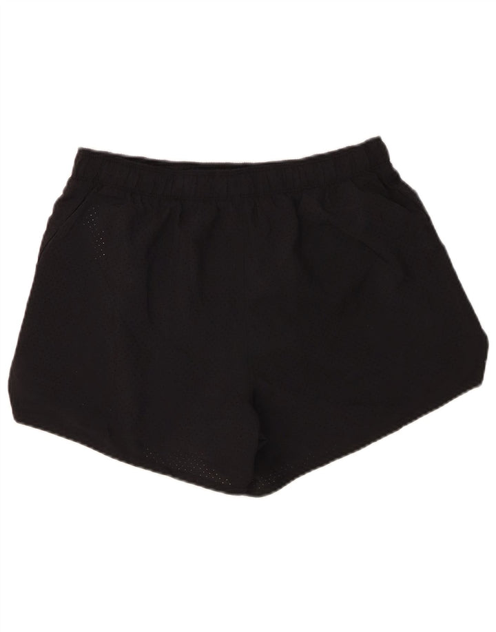 Pantaloncini sportivi Nike da donna Dri Fit UK 14 medio nero poliestere
