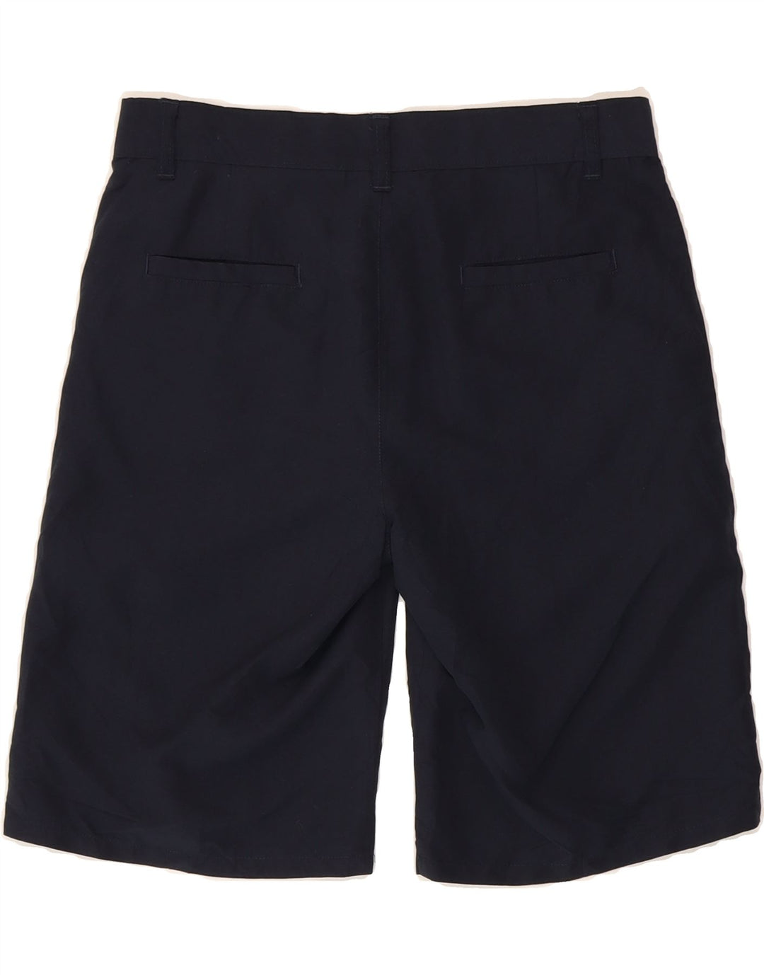 IZOD Boys Regular Fit Chino Shorts 13-14 Years W28  Navy Blue Polyester Vintage Izod and Second-Hand Izod from Messina Hembry 