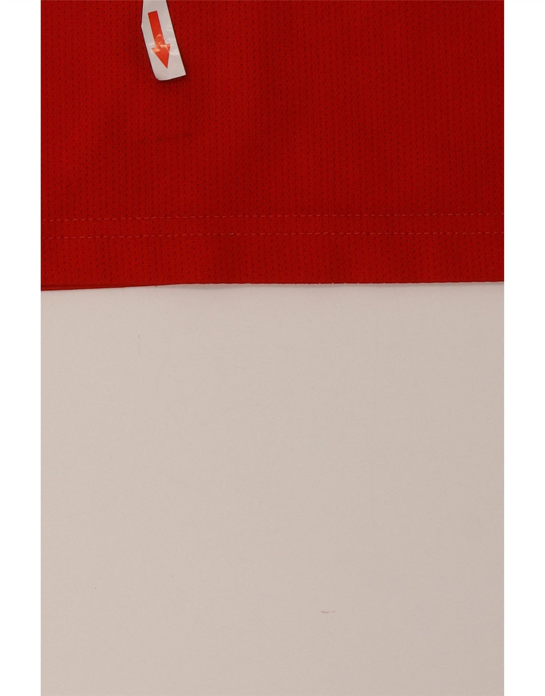 T-shirt grafica da uomo Puma Top Large rosso color block