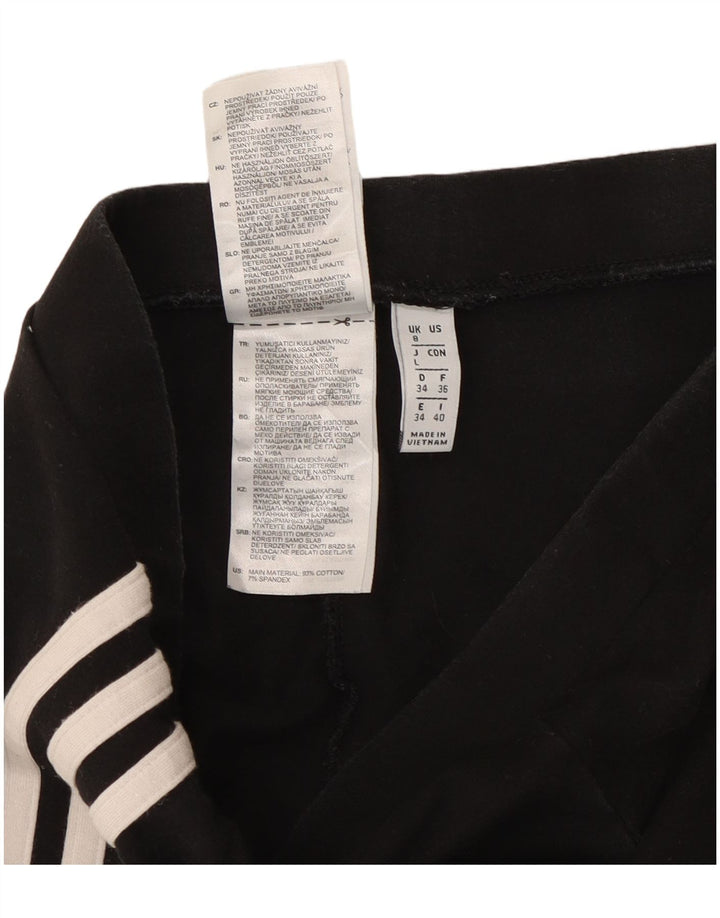 Leggings Adidas da donna UK 8 piccolo cotone nero