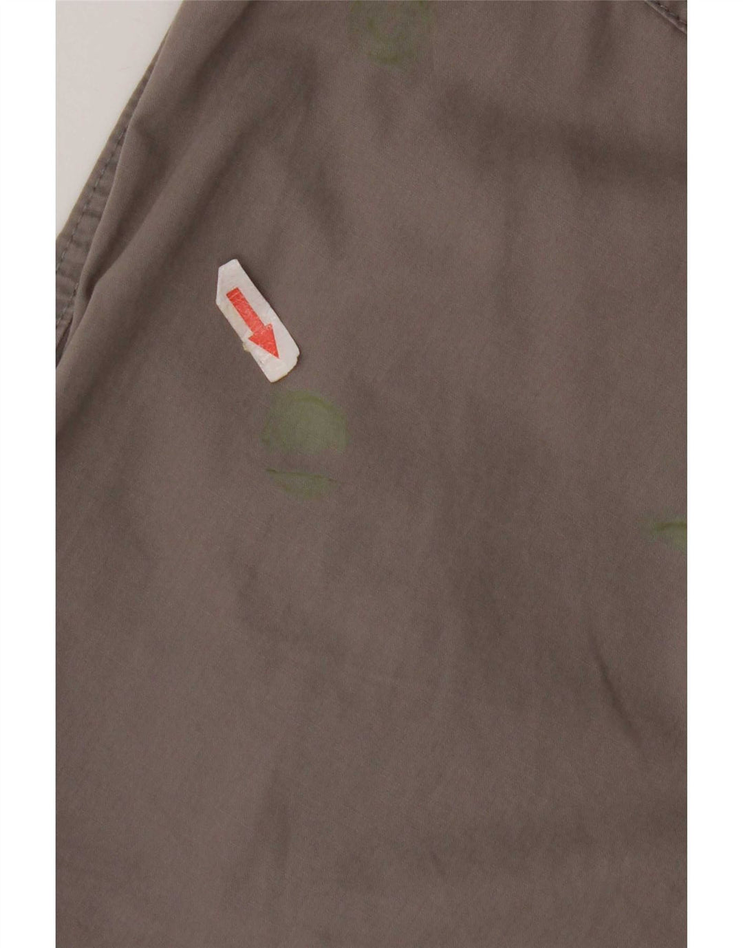 Pantaloncini chino da donna Eddie Bauer US 12 Large W34 cotone grigio