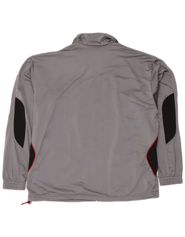 DIADORA Giacca da tuta da uomo XL Poliestere Colourblock grigio