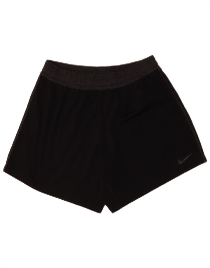 Pantaloncini sportivi NIKE Dri Fit da uomo medio nero in poliestere