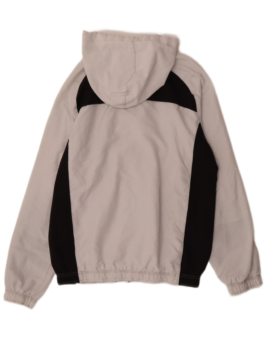Giacca sportiva da uomo con cappuccio grafico Puma, color grigio medio