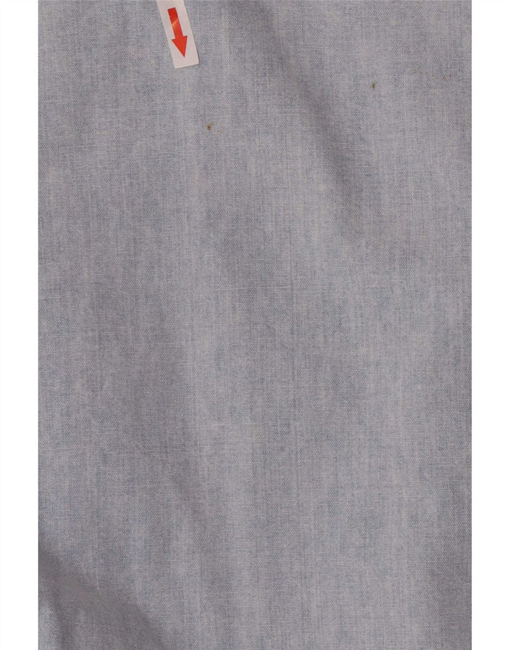 Giacca bomber in denim da uomo vintage UK 36 piccola blu