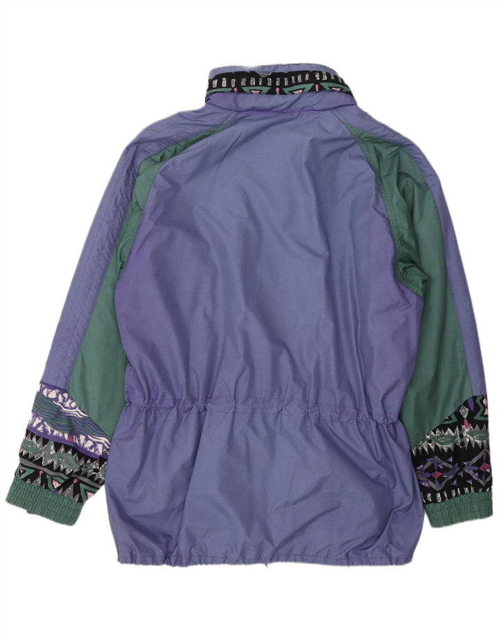 Giacca a vento da uomo Burton UK 38 Nylon color block viola medio