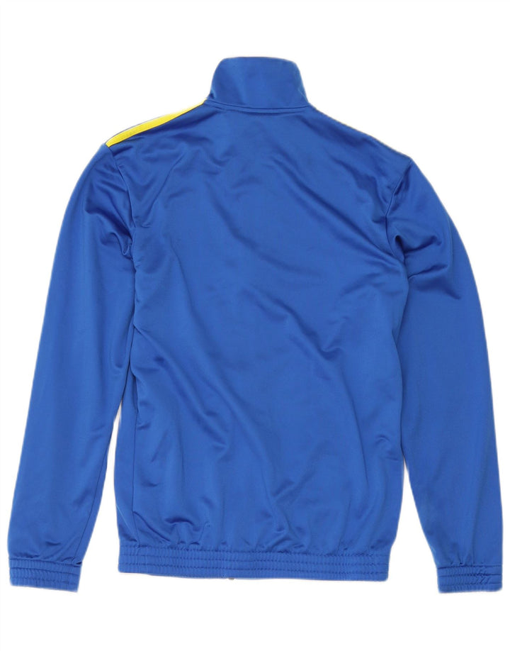 Giacca da tuta da uomo Adidas UK 36/38 Small Blu Poliestere