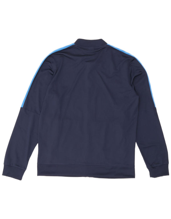 Giacca da tuta Nike Dri Fit da uomo, grande, color block blu navy