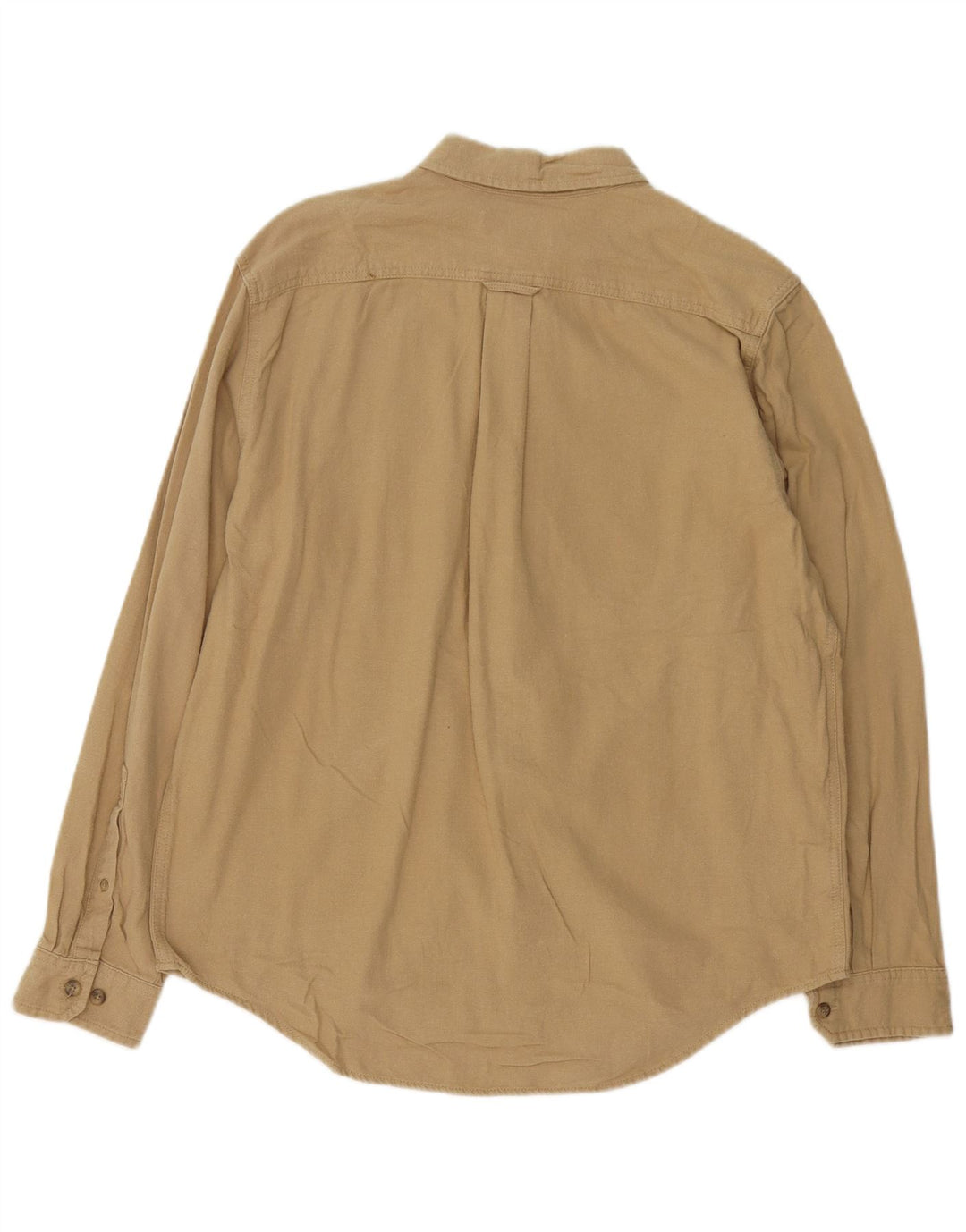 EDDIE BAUER Camicia da uomo grande in cotone beige