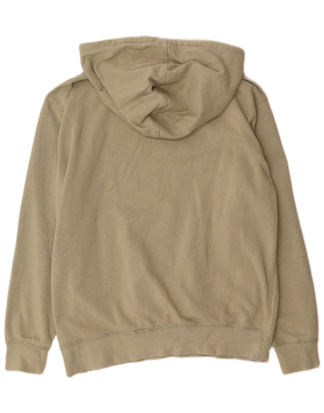 REEBOK Felpa con cappuccio grafica da uomo grande in cotone kaki