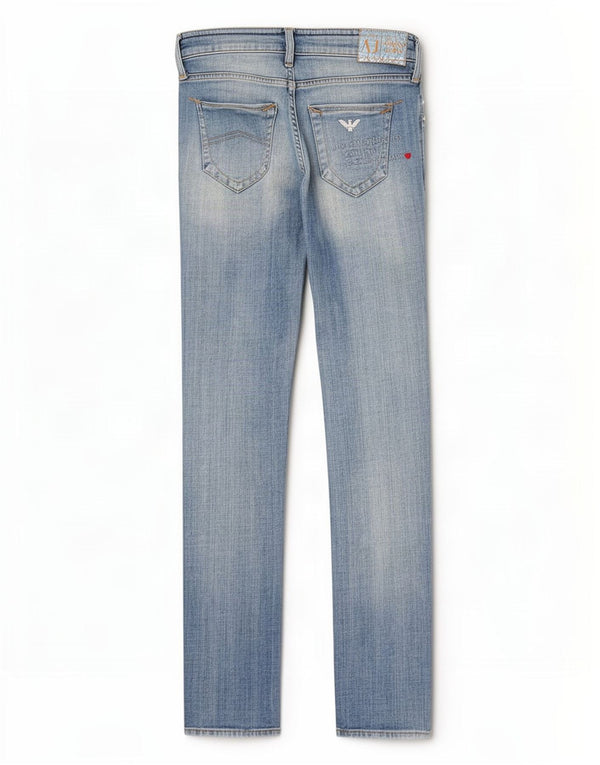 Jeans skinny da donna Armani W27 L32 Blu