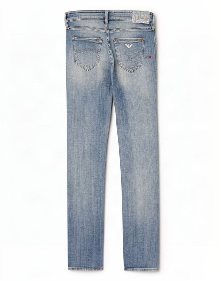 Jeans skinny da donna Armani W27 L32 Blu