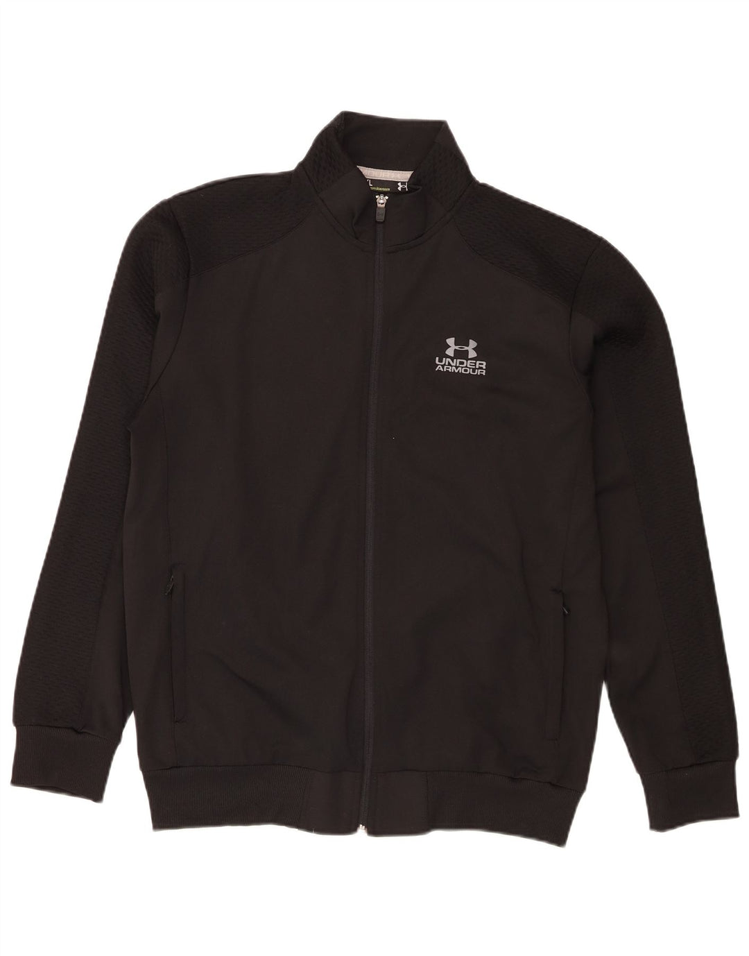Giacca da ginnastica da uomo Under Armour XL nera in poliestere