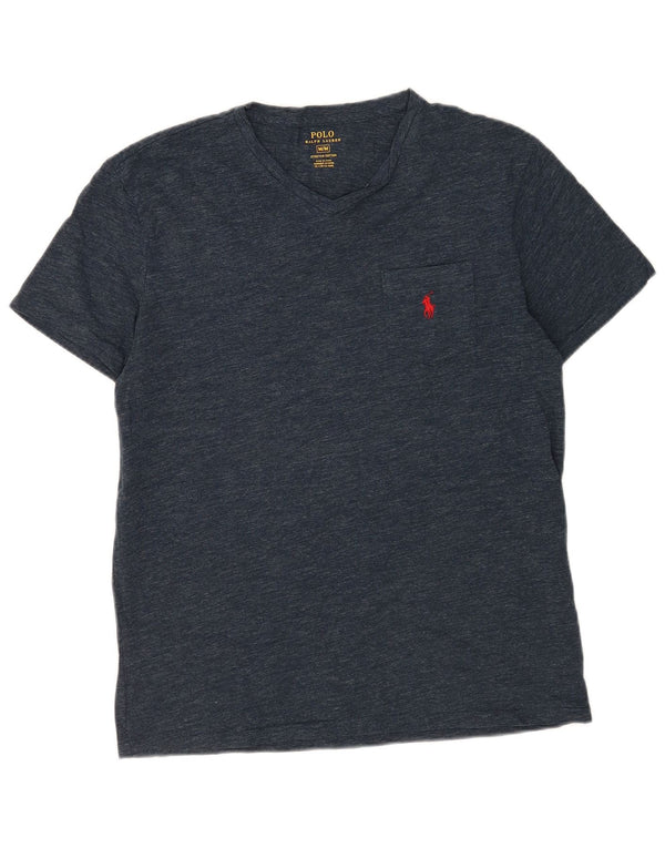 Polo Ralph Lauren T-shirt da uomo Top in cotone blu navy medio
