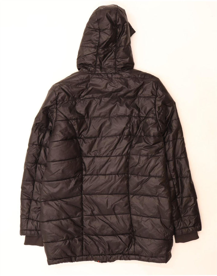 Cappotto imbottito con cappuccio da donna Puma UK 18 XL Nero