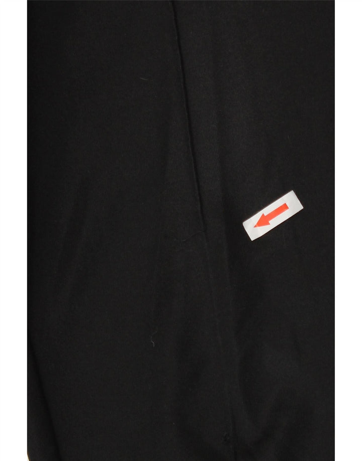 Pantaloni da tuta da donna Adidas UK 14 Large Nero Poliestere