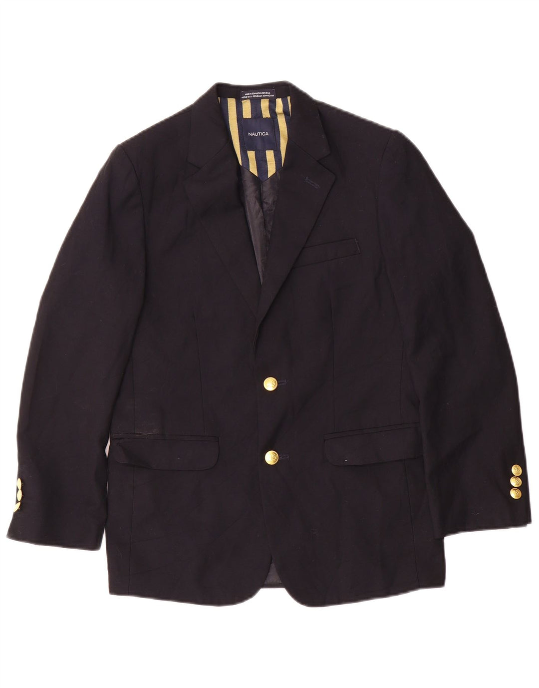 Giacca blazer a 2 bottoni Nautica da ragazzo 13-14 anni in poliestere nero