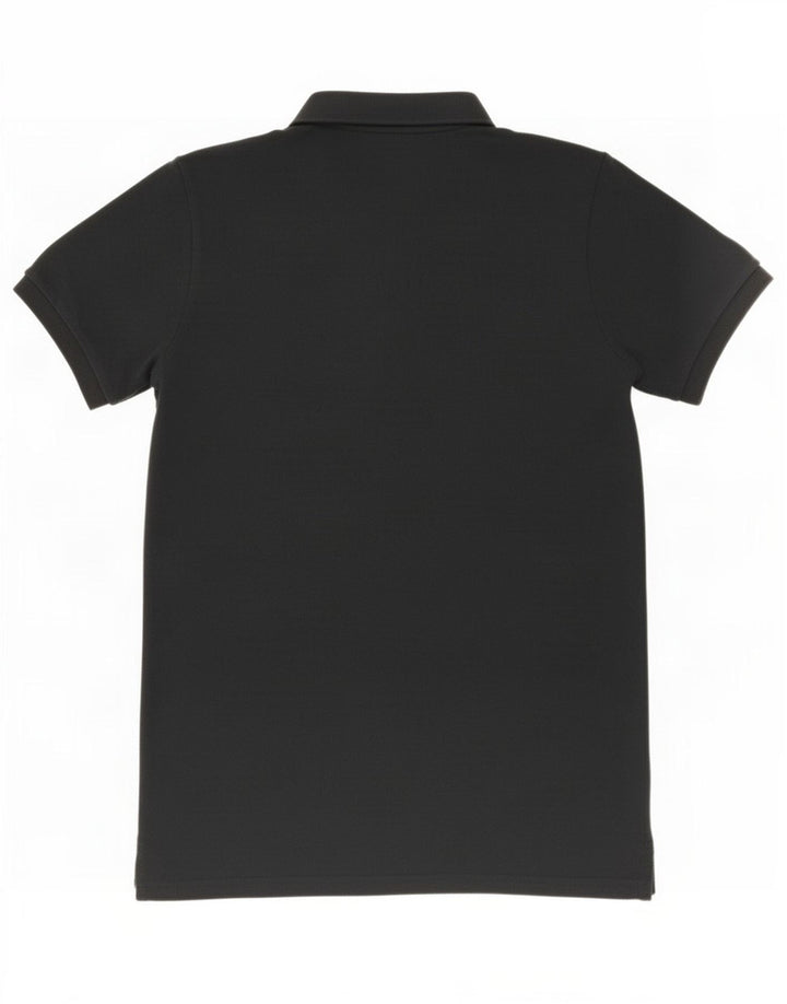 Polo da uomo Superdry in cotone nero medio